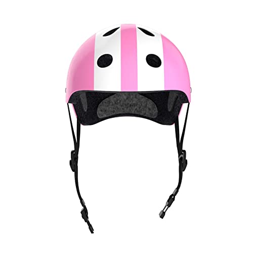 M MOLTO Casco Infantil para niños Rosa Circle