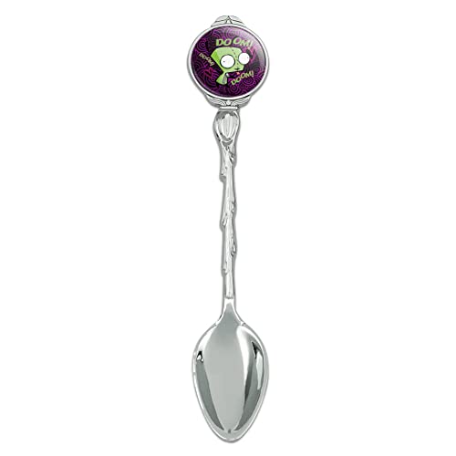 Invader Zim Gir Doom Dance Novelty Collectible Demitasse Tea Coffee Spoon