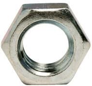 7/8"-14 Hex Jam Nuts, Steel, Zinc Plated (Quantity: 400)