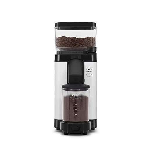 Technivorm Moccamaster 49522 KM5 Burr Coffee Grinder, Matte White