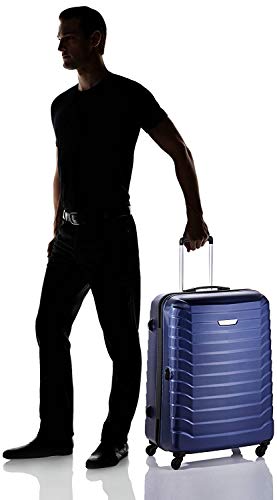 Image of Aristocrat Set of 2 Juke Midnight Blue Polycarbonate Hardsided Luggage Medium & Large (JUKESETD1MIB)