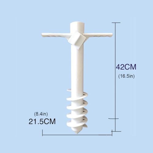 Ancre parasol de plage contre le vent pour fixation sur sable - 3