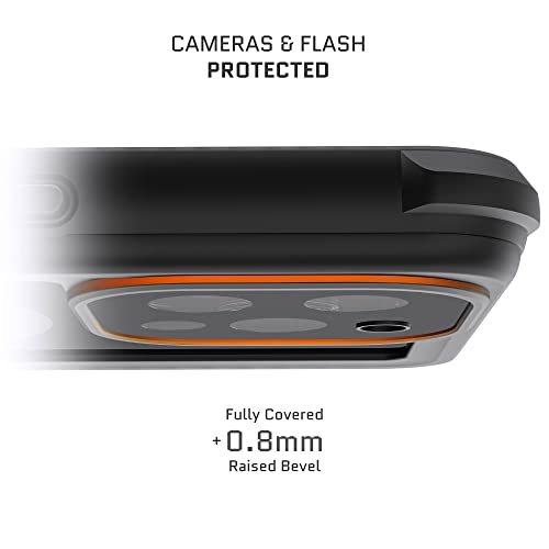 Ghostek Nautical Iphone 13 Mini Case Waterproof With Screen Protector, Belt Clip Holster, And Magsafe Magnet Built-In Protective Full Body Cover Designed For 2021 Apple Iphone13Mini (5.4 Inch) (Black) #TOP3