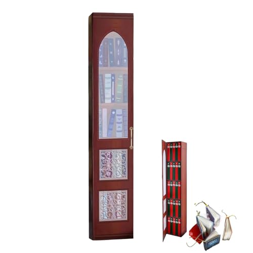 Mini Book Ornament Advent Calendar 2025, Books Lovers Gifts Advent Calendar with 25 Book Gift, Miniature Books Library Bookshelf Ornament，Holiday Decor (B)