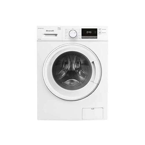 Lavadora Brandt WFB193QWP Clase B 9 kg 1400 rpm