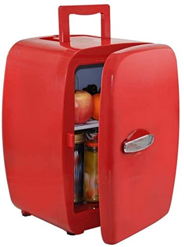 Qinhaixi Refrigerador de automóvil de Caja fría, 14l 240V AC y 12V DC Coolbox Cold Cold Portable Cool Box