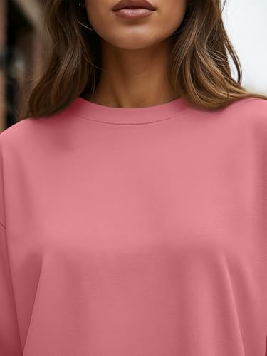 Trendy Queen Womens Oversized Long Sleeve T Shirts 2025 Basic Crewneck Tee Fall Tops Casual Workout Y2K Clothes