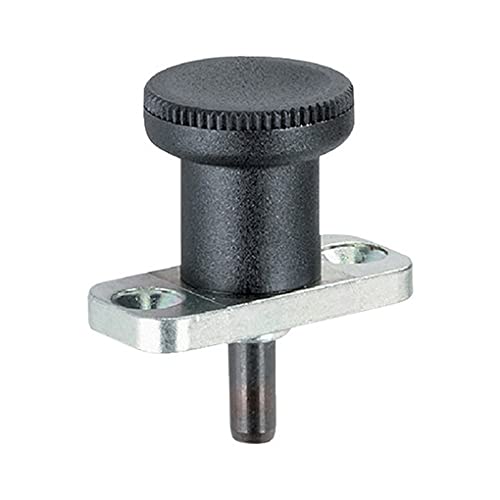 22120.0966 Locking Bolt, with Screw-On Flange/Without Locking | D1 = 6 mm / L2 = 6 mm/Stainless Steel