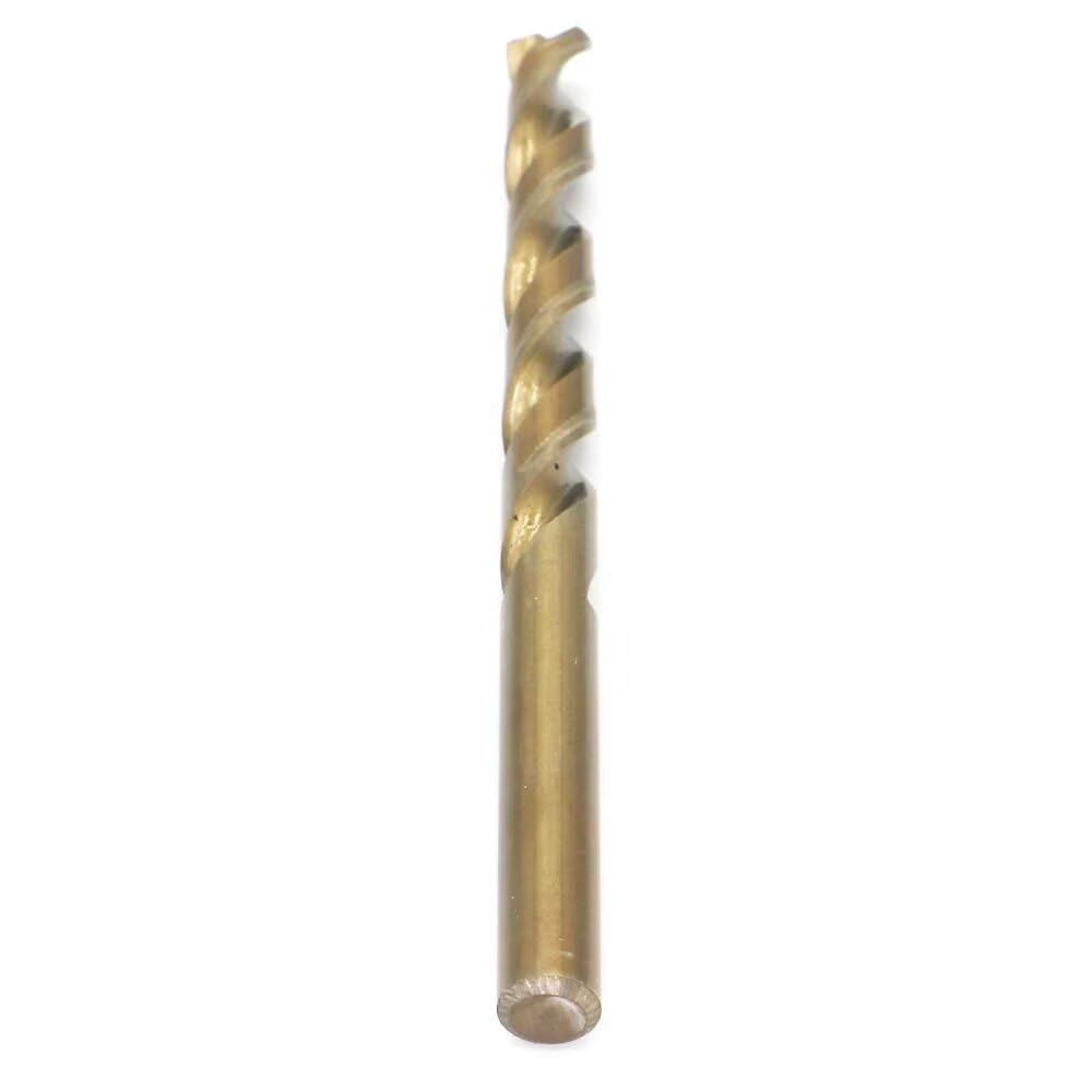 Lot de 10 forets en cobalt M35, 6,8 mm, pour métaux durs comme l'acier inoxydable, la fonte | Résistance exceptionnelle à la chaleur | Métrique 5% cobalt M35 Grade HSS-CO | Tige droite de qualité