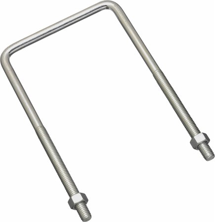 DP2190B 546 5/16" X 2-1/2" X 5" U Bolt - Zinc Plated