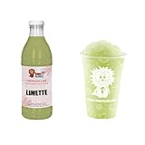 SunnySlush® Premium Limette-Sirup 1 L – Slush-Eis Sirup mit verfeinerter Rezeptur | vegan | 30 Portionen à 0,2 L | Premium Line für Slushmaschinen | 1:5 Mischverhältnis