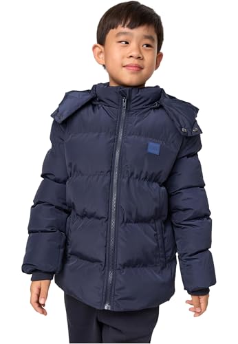Urban Classics Jungen Jacke Boys Hooded Puffer Jacket navy...