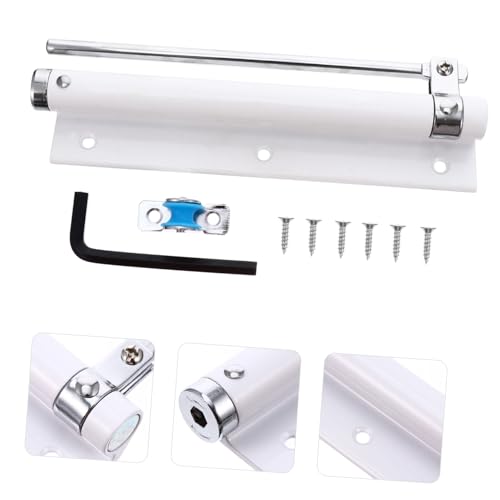 Cierrapuertas automático con tensión ajustable de acero inoxidable resistente 8