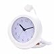 Lancoon Waterproof Shower Clock, Silent Digital mit Lanyard Design und kreisförmigen Basis, Hanging Stand Dual Purpose, für Bad Schlafzimmer Küche Wohnzimmer