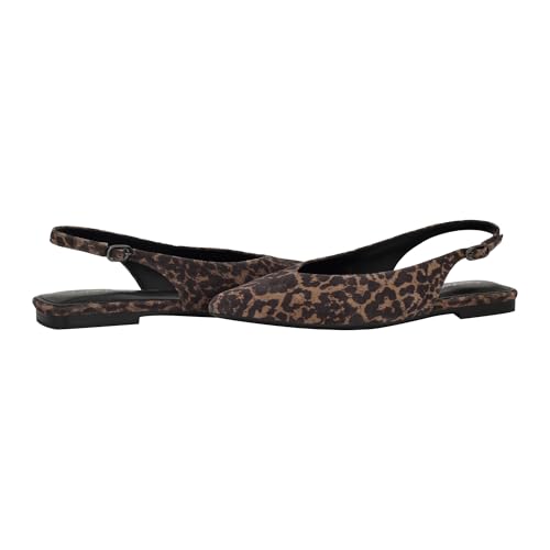 Calvin Klein Womens Galiana Dark Natural Leopard Multi Suede 8 Medium - image 2