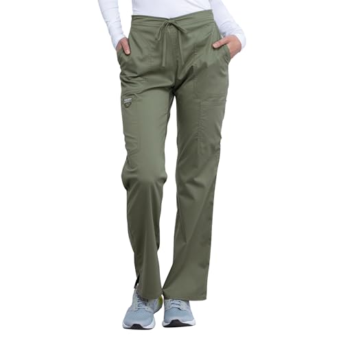 Cherokee WW Revolution Scrub Pants for Women Mid Rise Flare Pant 5 Pockets by Cherokee - Used condition - US$30.39
