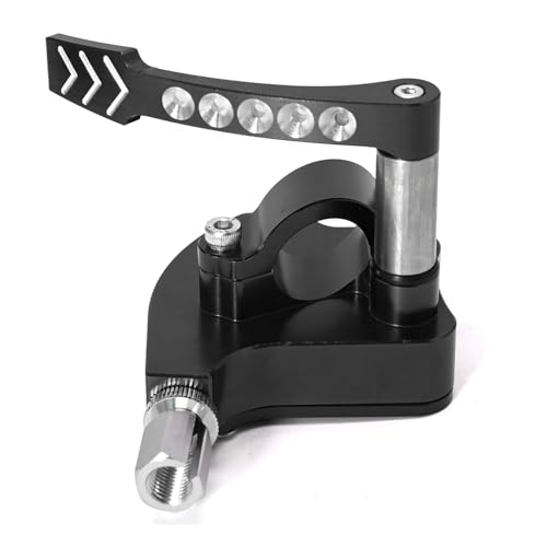 EATAKWARD 7/8 22mm Universal Billet Throttle Thumb Assembly ATV Throttle Lever Thumb Controller Replacement for Yamaha Suzuki Polaris Can-Am Kawasaki Honda Arctic Cat KYMCO Dirt Bike ATV Black