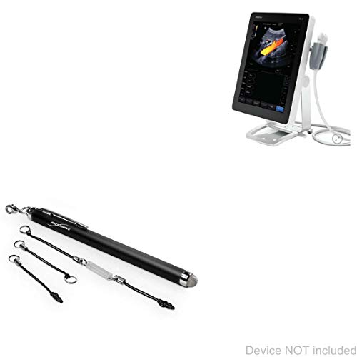 BoxWave Stylus Pen Compatible with Mindray TE5 - EverTouch Capacitive Stylus, Fiber Tip Capacitive Stylus Pen - Jet Black