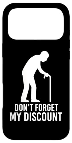 Don't Forget My Discount Funny V`Y MO  X}zP[X iPhone 17 Pro Max p