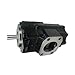 T6CC Industrial Hydraulic Pump T6 Double Vane Pump Denison Replacement Keyed Shaft Rotation CW(T6CC-020008-1R00C100)