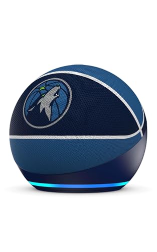 Image of Amazon Echo Dot (newest model) | Officially Licensed NBA Limited-Edition | Minnesota Timberwolves