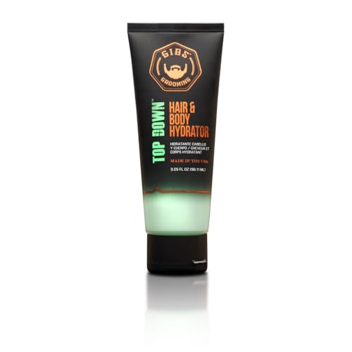 GIBS Top Down Hair and Body Hydrator Tea Tree Moisturizer for Hair and Skin 3.25 oz