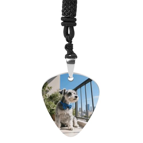 YHNNH Guitar Pick Necklaces Pick Pendant Necklace Holder The Dog