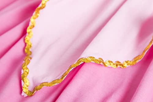 Disfraz completo de Princesa Aurora para niñas miniatura 6