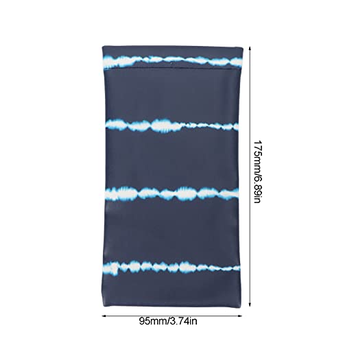 Bolsa de óculos de sol, design elegante e óculos de armazenamento macio micro bolsa 175x95mm Limpeza