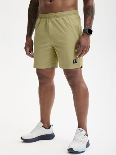 Comdecevis Men's Athletic Shorts 7 Inch Lightweight Quick Dry Stretch Casual Gym Running Shorts - Image 3