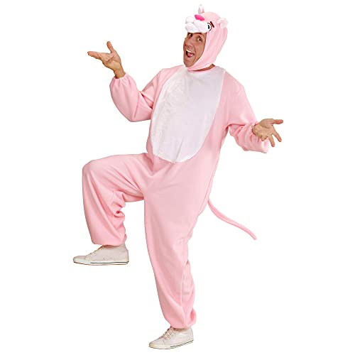 W WIDMANN MILANO Party Fashion - Disfarce de pantera, macacão de pelúcia, fantasia de animal, fantasias