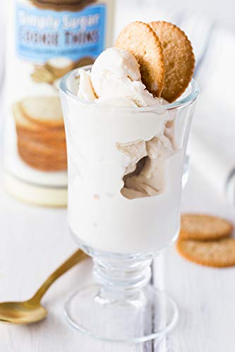 Image of Mandy's Cookie Thins, Simply Sugar Flavor, 4.6 Oz, Pack of 6, 42 Cookies, Light & Crispy, Halal
