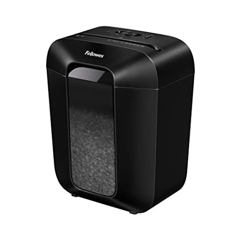 Fellowes LX41-DB 8-Sheet Micro-Cut Paper Shredder for Home Office Cover