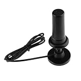 Antena de TV digital 36dbi Freeview Antena de TV portátil UHF VHF Antena de base magnética de doble banda DTMB CMMB DVB T Antena de teléfono móvil Base magnética