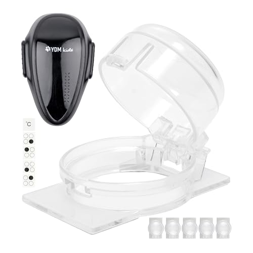 Kit de sécurité enfant pour cuisinière et four noir 6 protections boutons