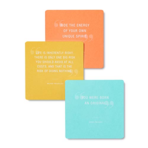 Compendium Weekly Reflections Card Set — 52 Inspiring Quotes, One Card For Each Week Of The Year, Includes Desktop Display Stand #TOP5
