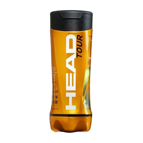 Image of HEAD Tour Tournament Grade Tennis Ball- Yellow (3 Ball /Can)