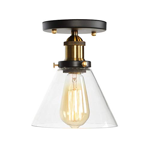 Luces de techo industriales E27 con vidrio transparente de gran durabilidad 2