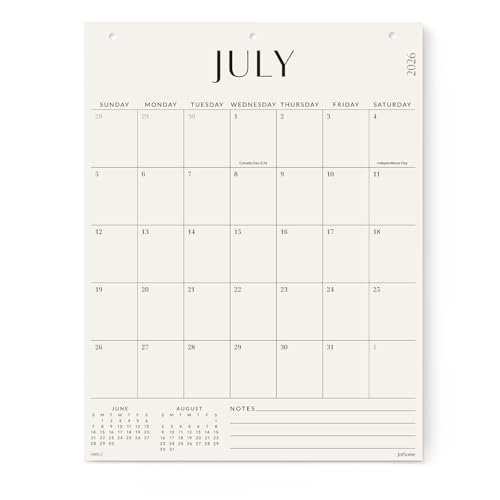 Jotsome Large Wall Calendar 2026-2027 Monthly Wall Calendar From July 2026 to December 2027 17 x 22 inch in Home and Office for Easy Organizing