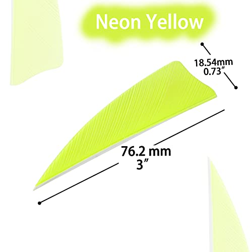 25 Pack 3 Inch Archery Feathers Real Turkey Fletches Fletching Right-Wing For Bows Arrows Crossbow Bolts #TOP1