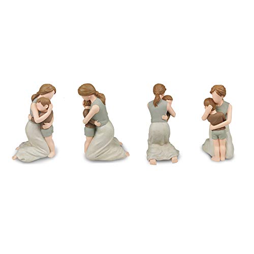 Mother-and-Son-Figurines-Statues-The-Greatest-Bond-Mon-and-Child-Sculptures-Sculpted-Hand-Painted-Figures-with-Gift-Card-for-Anniversary-Birthday-Ivory Mother and Son Figurines Statues The Greatest Bond Mon and Child Sculptures Sculpted Hand Painted Figures with Gift Card for Anniversary Birthday Ivory