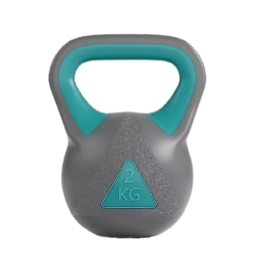 YGDYFDC Equipo de Ejercicio Kettlebell For Mujer, Equipo De Fitness For El Hogar, Pesa Rusa, Mancuerna, Fuerza Profesional Competitiva For Hombres Mango Antideslizante(Verde)