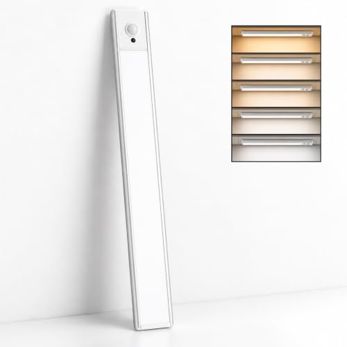 Image of Innoteck 40cm Motion Sensor Light, Rechargeable Under Cabinet LED Bar