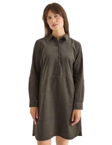 Cecil Damen Cordkleid in Unifarbe