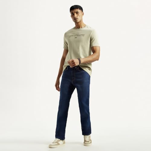 Image of Levi's Men's Straight Fit Mid Rise Jeans