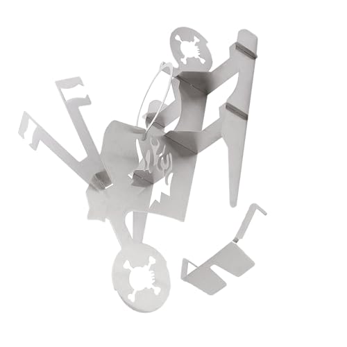 GAROZATION Turkey Roaster Stand Stainless Steel Folding BBQ Grill Rack with Portable Design for Camping