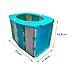 JISADER Portable Toilets Potty Foldable Potty Compact Camping Toilets for Traffic Car