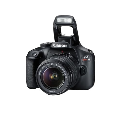 Canon EOS Rebel T100 Cámara DSLR 18MP con lente 18-55mm y accesorios miniatura 2