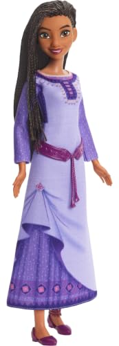 Mattel Disney Wish Singing Asha of Rosas Fashion Doll & Star Figure, Posable with Removable Outfit, Sings “This Wish” in English - image 6
