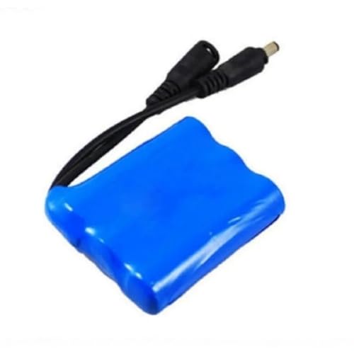 Bateria Pack 18650 Lítio 12V 2400MAH p/Fitas de Led, Câmeras, Roteadores